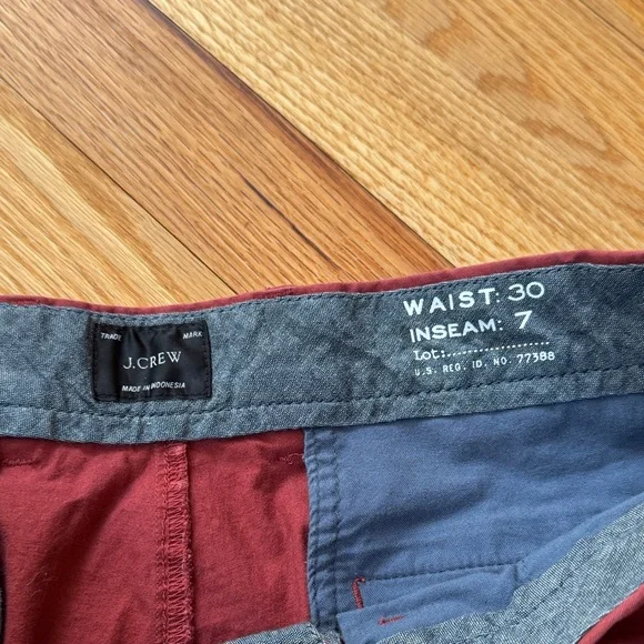 J. Crew womens Red Shorts - Picture 2 of 4